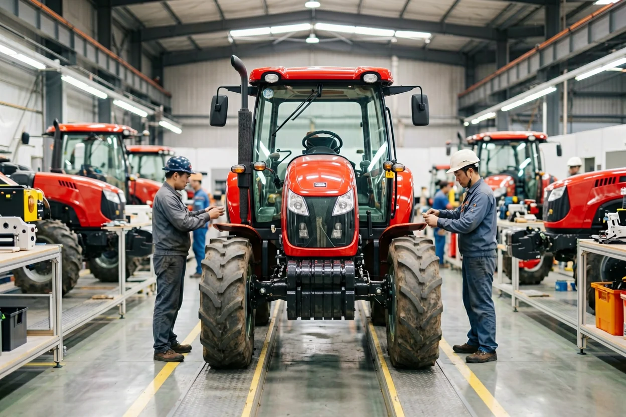 YUFENG tractor assembly workshop