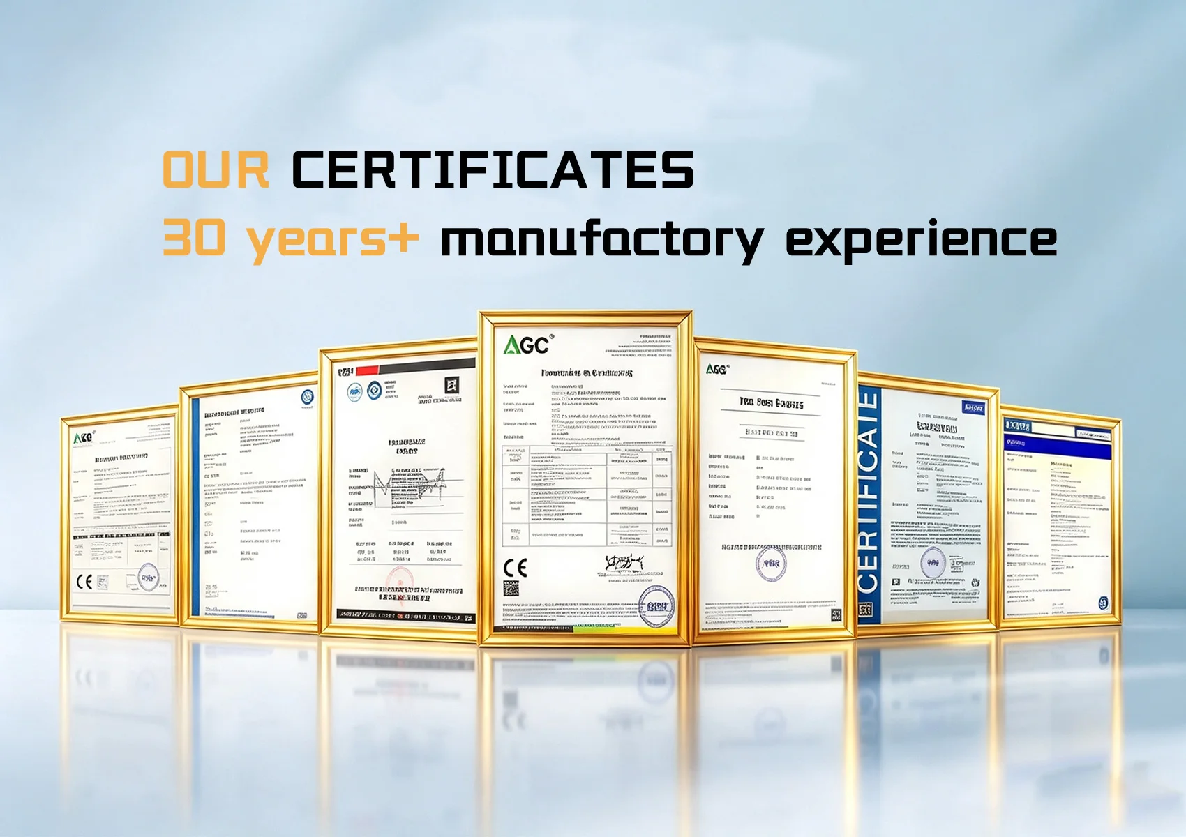 Certificates held by Shandong Hetian Machinery Co., Ltd