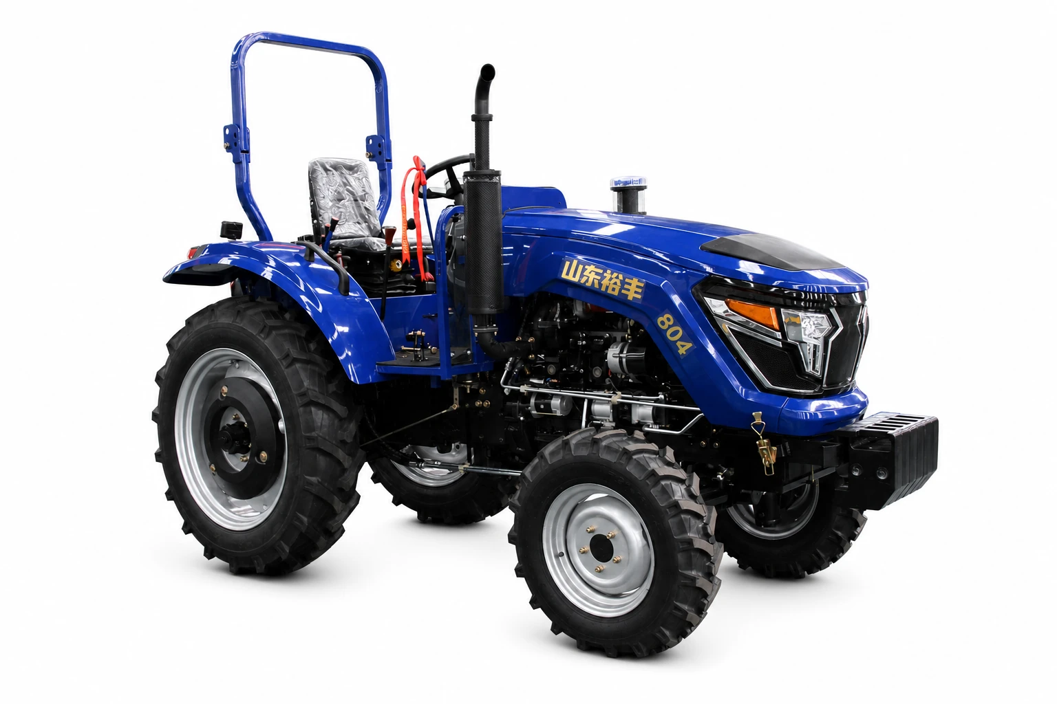 HETIAN TE504 blue utility tractor for general farm operations