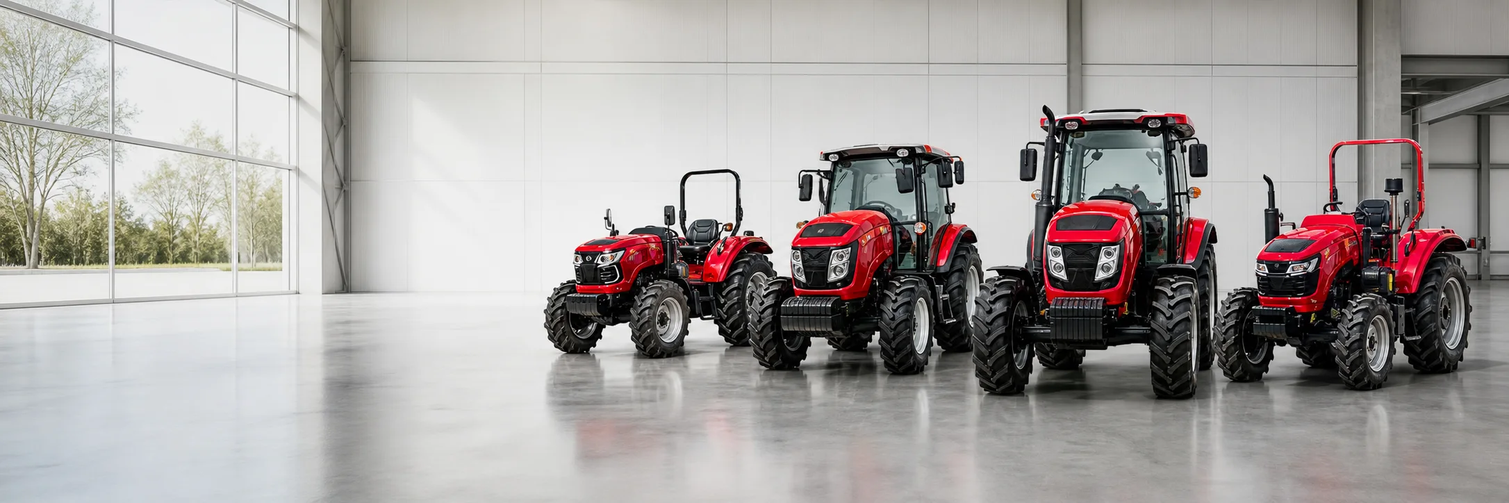 HETIAN red tractor product range for OEM customization