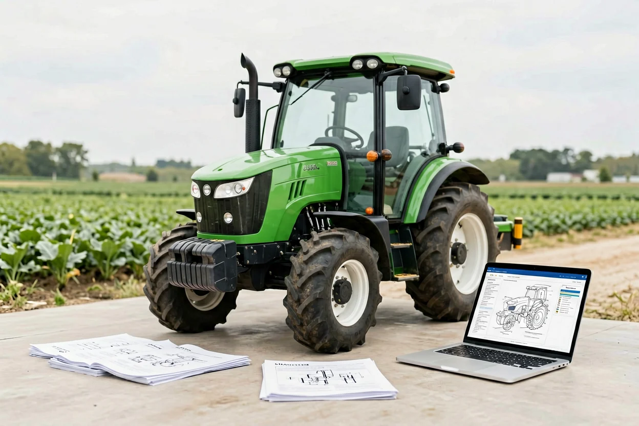 Tractor manual customization