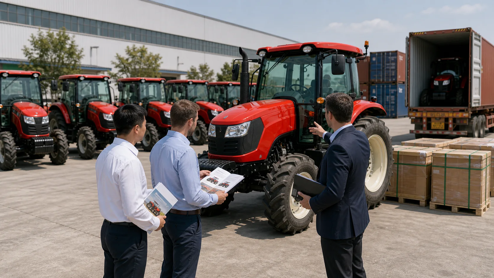 YUFENG tractor dealer partnership