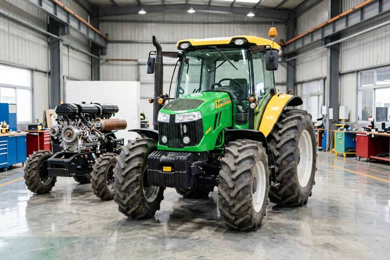 Tractor component preparation and inspection