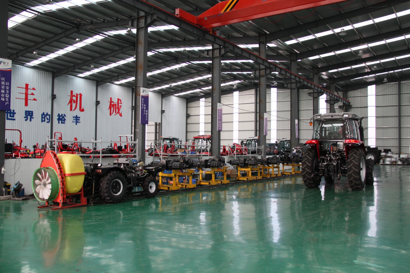 HETIAN tractor assembly production line