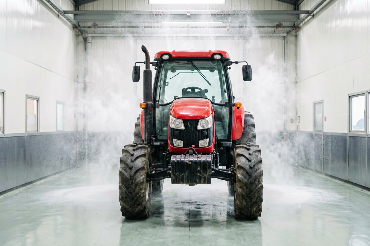 YUFENG tractor painting process
