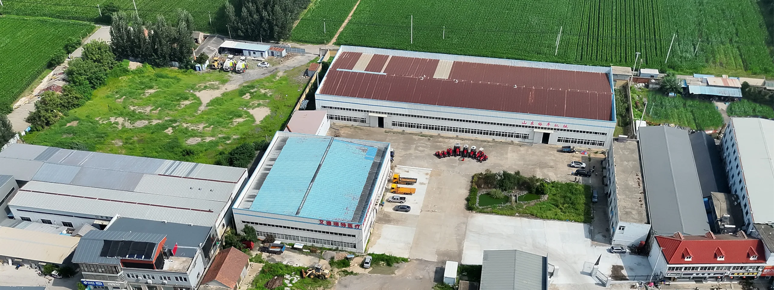 HETIAN tractor factory and product area