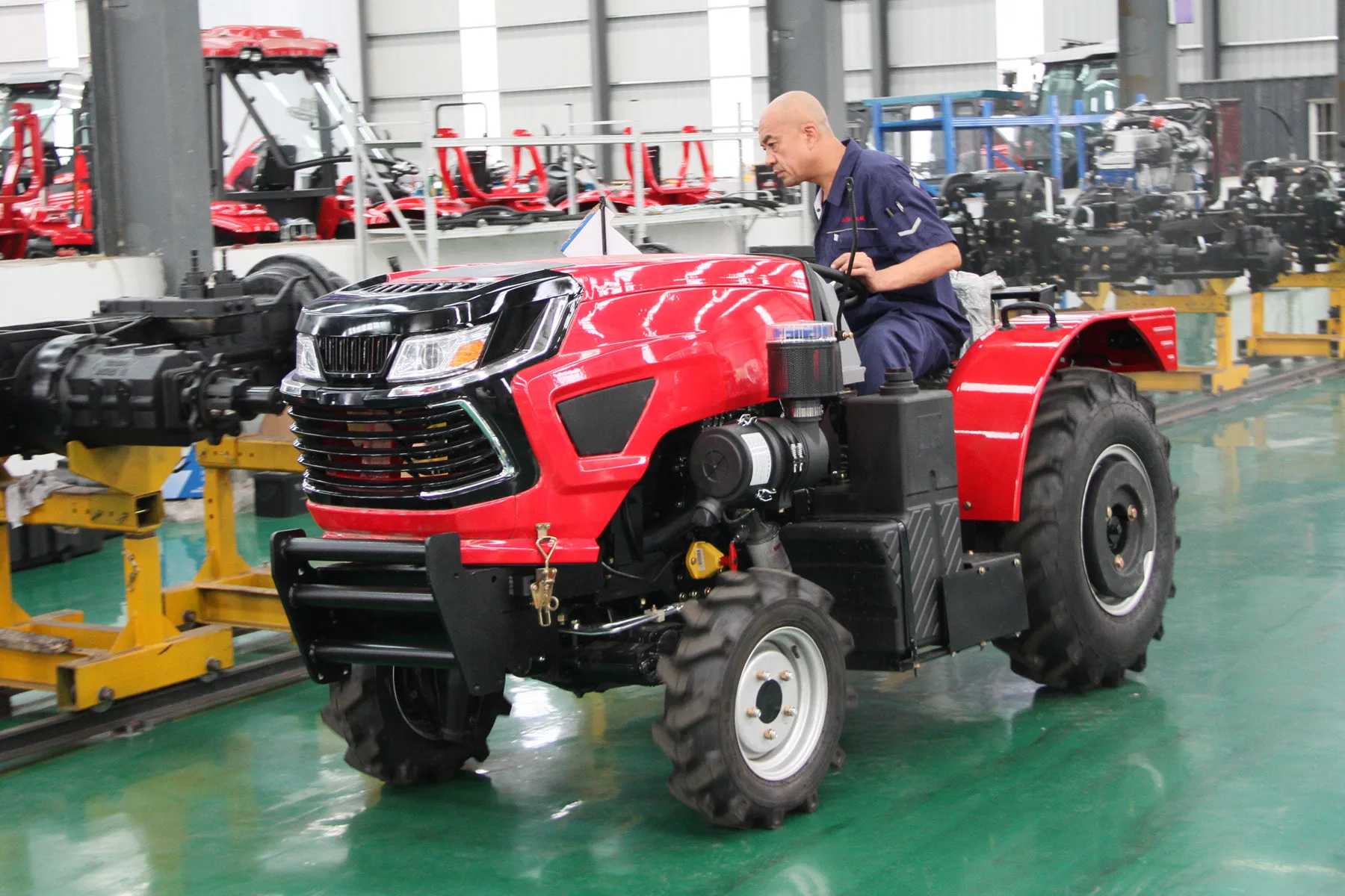 HETIAN tractor quality inspection process