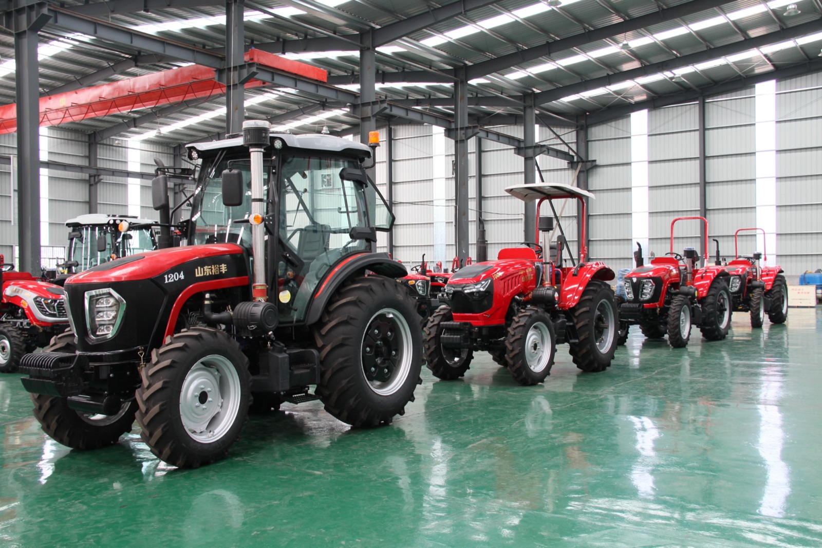 HETIAN tractor road testing