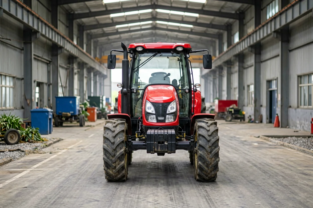 YUFENG tractor road testing