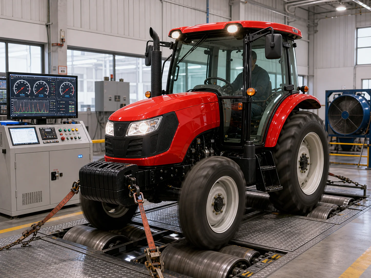 Tractor functional testing