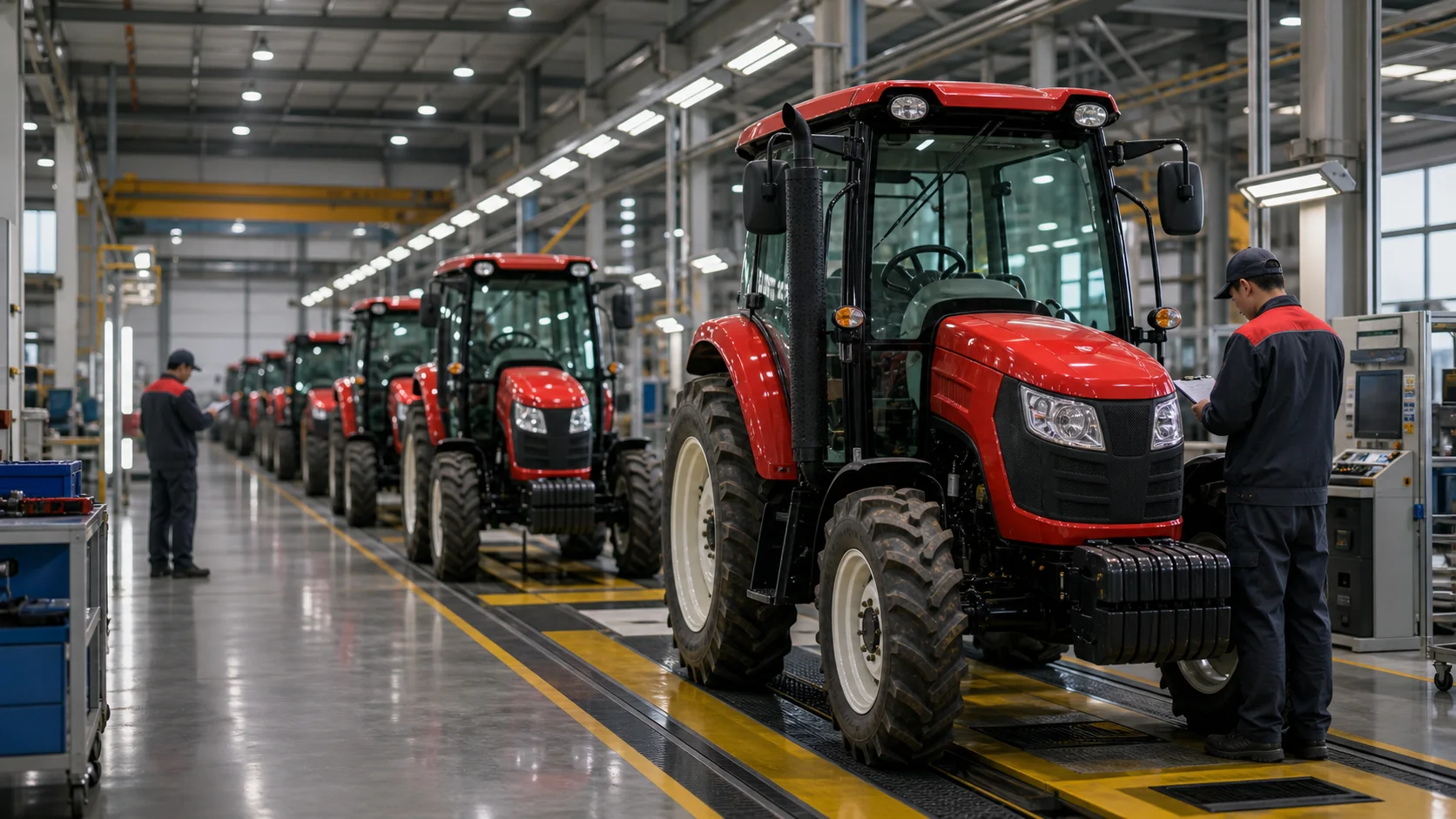 YUFENG tractor quality inspection