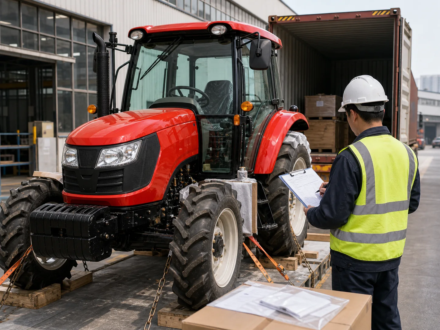 Third-party tractor inspection