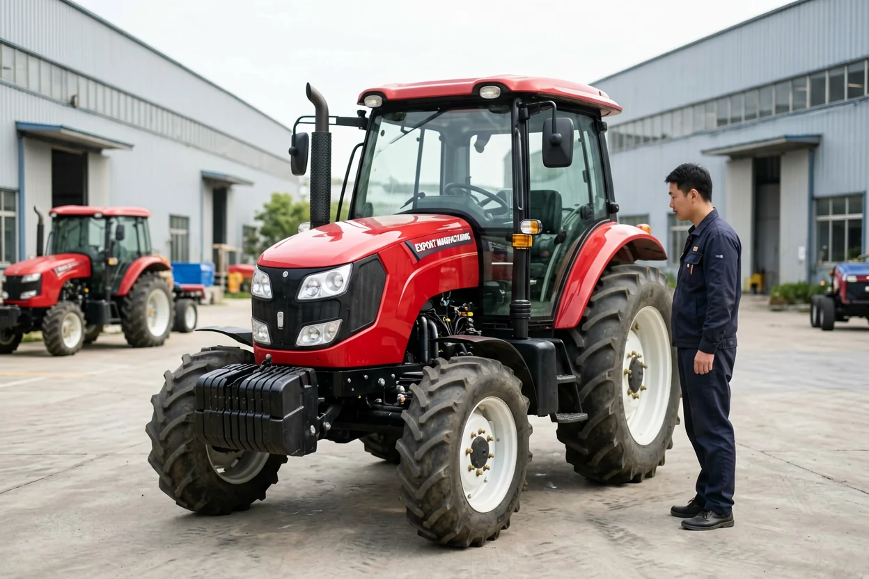 Tractor receiving inspection