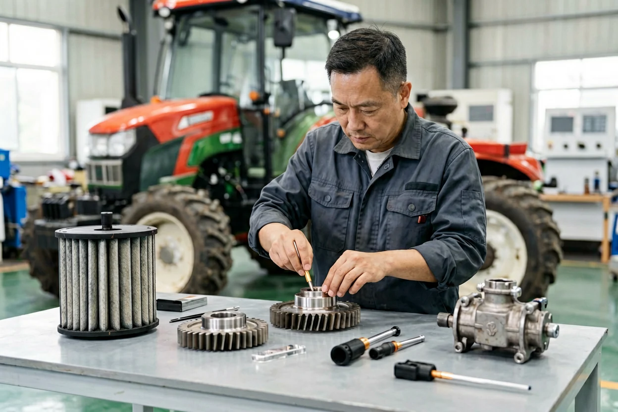 YUFENG tractor parts quality inspection