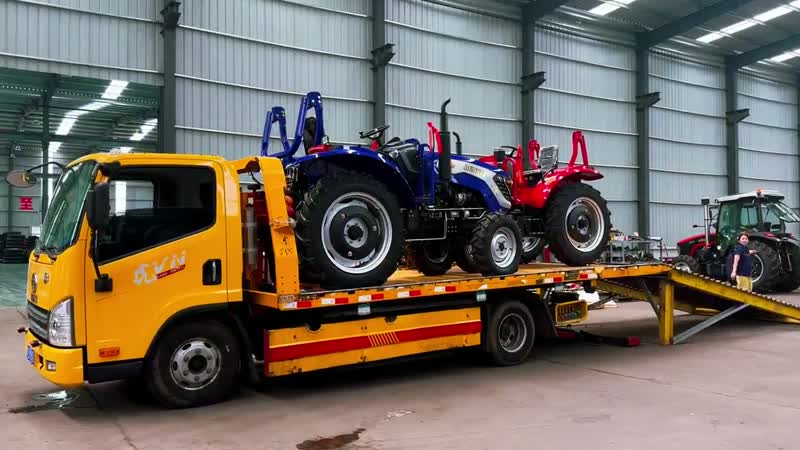 HETIAN tractor container loading video