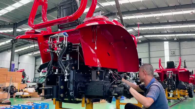 HETIAN tractor assembly video